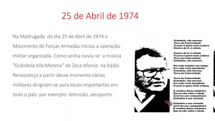 EXPOSIÇÃO DIGITAL - Celebrar o 25 de Abril!